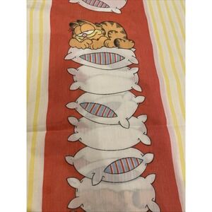 1978 Garfield by: Jim Davis Kids Bed Sheet Set Vintage
